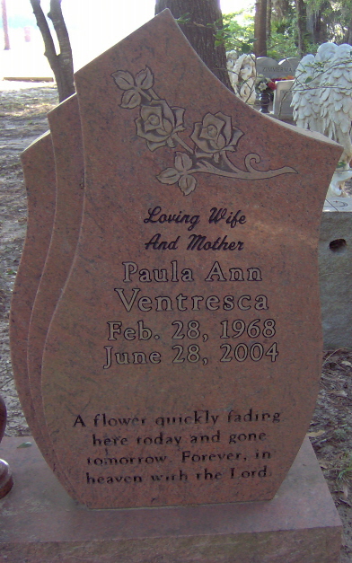 Headstone for Ventresca, Paula Ann